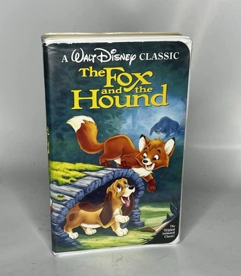 RARE!! HTF!! AUTHENTIC!! Walt Disneys - The Fox And The Hound * Black Daimond * - Image 1 of 4