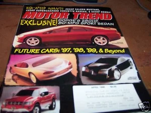 Motor Trend Magazine 1996 Dodge 280HP Sports Sedan - Picture 1 of 1