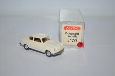 Wiking 823 (823/1A -170) 1954 Borgward Isabella (color blanco crema) - NUEVO con CAJA Foto 1 de 4