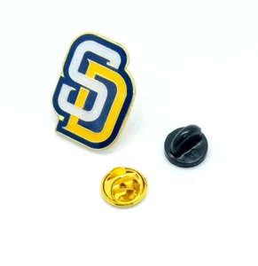 SAN DIEGO PADRES PIN Baseball MLB Team Gift Enamel Hat Backpack Lapel Brooch - Picture 1 of 3