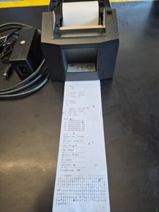 Kassenbondrucker Thermo-Drucker Bondrucker Star TSP-600 Seriell mit Netzteil - Bild 1 von 4