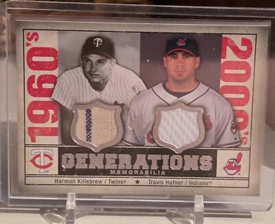 Camiseta deportiva doble SP Legendary Cuts Generations 2008 Harmon Killebrew-Travis Hafner Foto 1 de 2