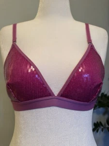 Love Stories Uma Pailletten Bralette, Violett, Große, 36 C/D - Bild 1 von 6