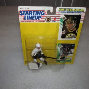 Startaufstellung 1993 Ray Bourque NHL Boston Bruins (Rookie Piece) - Bild 1 von 7