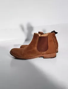 Scarpe uomo stivaletti chelsea Ballin scamosciati 41 marroni - Foto 1 di 11