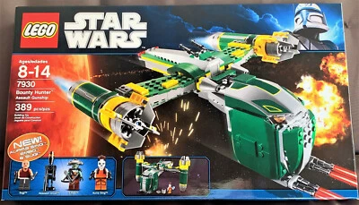 LEGO Star Wars Bounty Hunter Assault Gunship 7930 New Sealed Sugi Embo AurraSing - Image 1 of 4