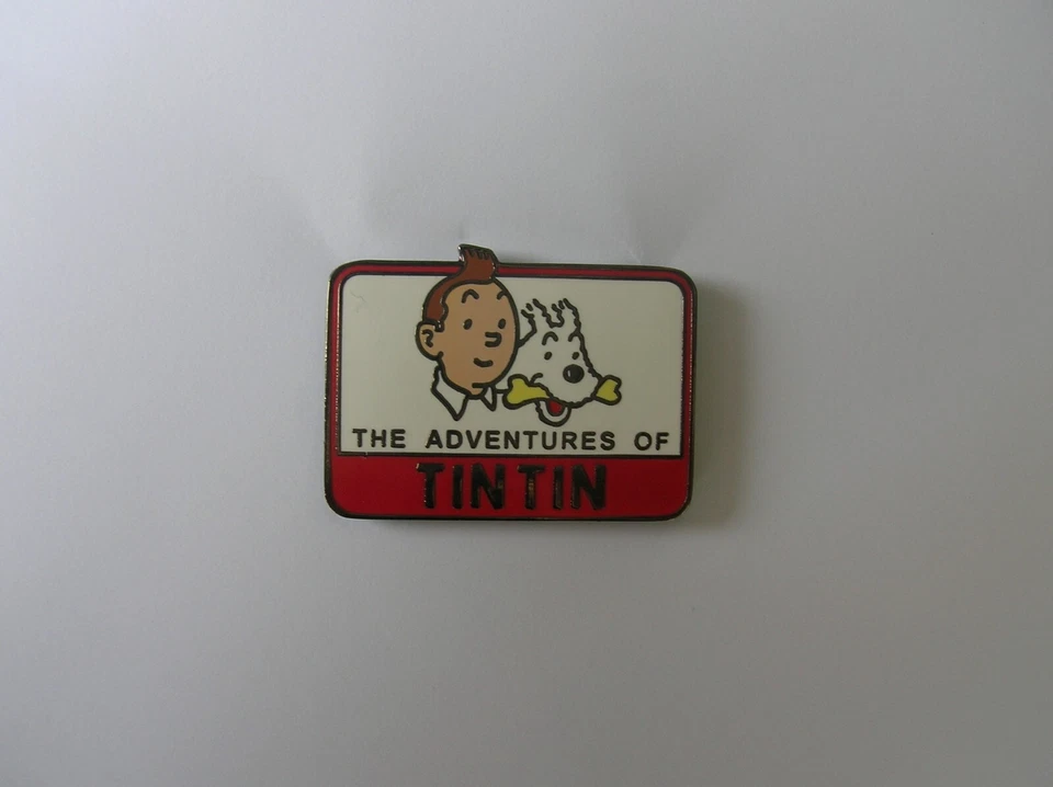 Tim und Struppi - Pin.   Rot  gerahmt: The Adventures of TINTIN - Bild 1 von 1