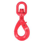 Self Locking Crane Hoist Hook G80 Forged Steel Safety Rotary Hook 1.12T/2T/3.15T