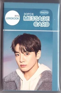 Tarjeta de mensaje fotográfico BTS Jungkook (paquete 30P) K-POP 2203 - Imagen 1 de 3