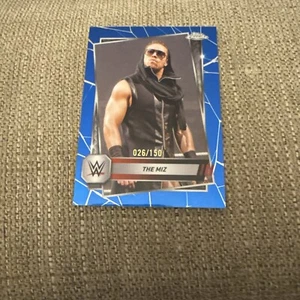 2025 Topps Chrome WWE The Miz Blue Refractor /150 SP #141 Raw - Bild 1 von 1