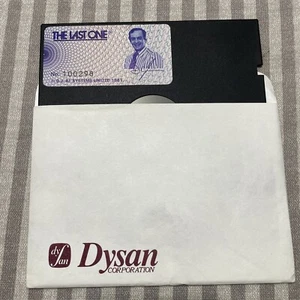 Disquete de colección PC Software The Last One DJ AI Systems Limited 1981 - Imagen 1 de 2