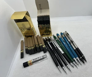 PENTEL P225-205- Pentel 3, Forte Mechanical Pencil Lot - Japan - Zebra M 301 - Picture 1 of 6