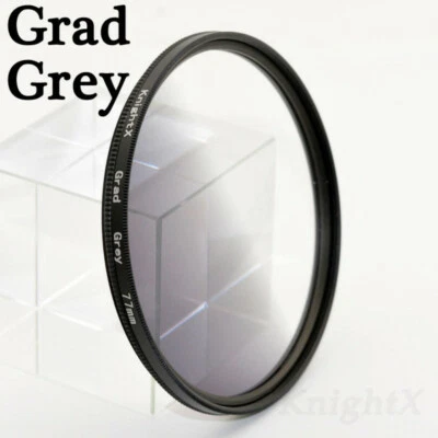 Graduated Grey (ND)Neutral density Filter - 49mm,52mm,55mm,62mm,67mm,72mm,77mm - Image 1 of 2