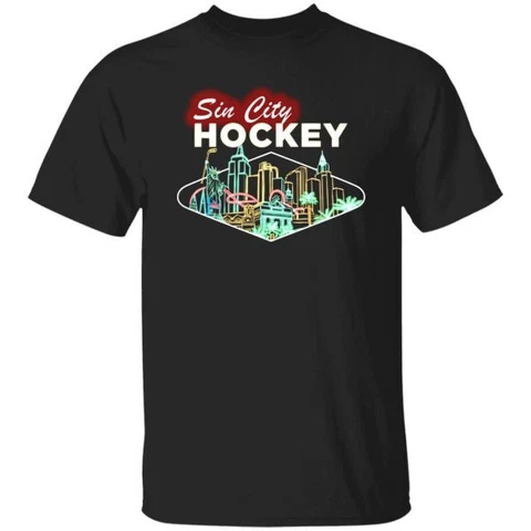 SIN CITY HOCKEY SHIRT Vegas Golden Knights Men Women S-3XL Gift For Fans Cover