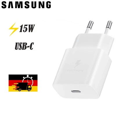 Wandladegerät Samsung Power Adapter 15W PD USB-C, Netz-Ladegerät - Bild 1 von 2