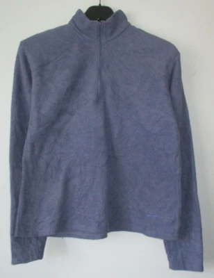 Patagonia Capilene Fleece Womens Large Purple Expedition Zip-T Base Layer 43483 - Image 1 of 4