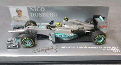 Minichamps Mercedes AMG Petronas F1 Team W03 N.Rosberg 2012 410120008 1:43 - Image 1 of 3