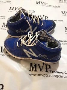 YIMI GARCIA Authentic Rookie Autograph Game-Worn New Balance Baseball Cleats GA - Bild 1 von 3