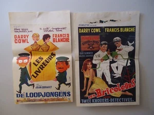 DARRY COWL+FRANCIS BLANCHE/F25/2 affiches belges - Picture 1 of 1