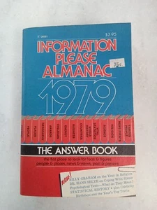 Information Please Almanac / 1979 Paperback - Foto 1 di 10