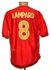ENGLAND 2006/2007/2008 AWAY FOOTBALL SHIRT #8 LAMPARD UMBRO XL