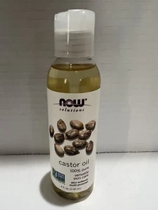 Now Solutions Castor Oil 100% Pure Versatile Skin Care New - Picture 1 of 3