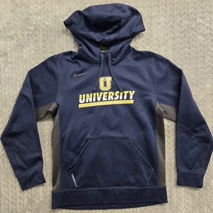 Nike Knockout KO 2.0 Hoodie Herren Gr. S Blau Therma-Fit Sweatshirt University - Bild 1 von 10