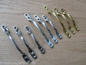 VIKTORIANISCHER SCHRANKTÜRENSCHRANK SCHRANK SCHUBLADE D FENSTER FLÜGEL ZUGGRIFFE  - Bild 1 von 5