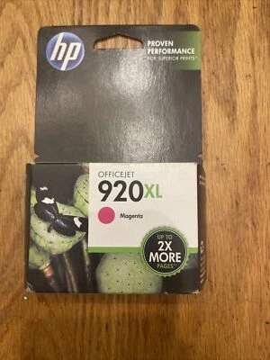 HP 920XL CD973AN Magenta Print Cartridge Sealed INK - Image 1 of 4