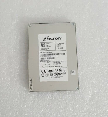 Micron M510 MTFDDAK128MAZ M.2 128GB SATA III Internal Solid State Drive (SSD) - Image 1 of 2