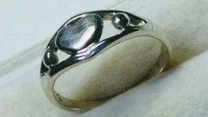 ¡LINDO ANILLO PLATA ESTERLINA.925 TALLA 5.5-5.75! - Imagen 1 de 11