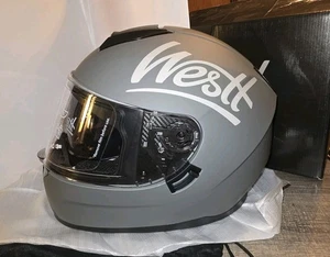 READ DESCRIPTION! Westt Full Face Motorcycle Bike Helmet with Dual Visor- Medium - Bild 1 von 17