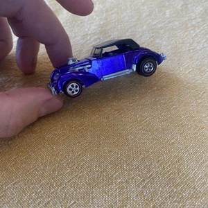 Hot Wheels Redline CLASSIC CORD Tough Purple US Black Interior Nice! NM Rare! - Picture 1 of 22