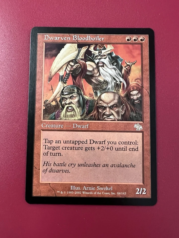 *** Dwarven Bloodboiler *** Judgment NM/LP MTG English - Image 1 of 1