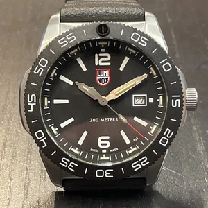 LUMINOX PACIFIC DIVER SERIES 3120 WATCH, 44MM, W/ORIGINAL RUBBER STRAP - Picture 1 of 11