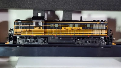 Denver Rio Grande Western ALCO Phase 2 RS-3 5201 with DCC Lok Sound Bowser 25427 - Image 1 of 4