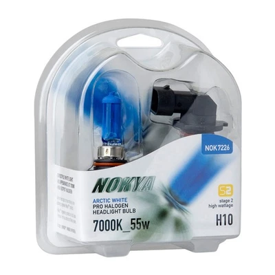 Nokya Arctic White Pro Halogen Headlight Bulbs (2PC) H10 55w - Image 1 of 3