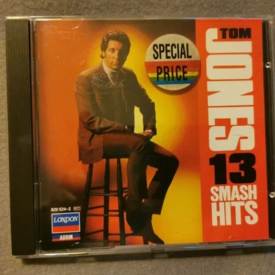 Tom Jones -  13 Smash Hits 1988 - CD ALBUM - Bild 1 von 3