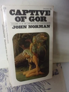 Vtg. 1972 Captive of Gor V. 7: Chronicles of Counter E by John Norman Paperback - Picture 1 of 5