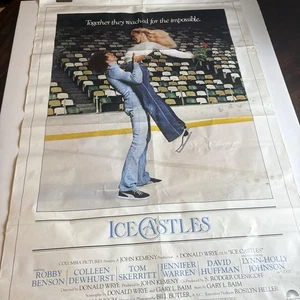Orig 1978 Movie House Poster “Ice Castles” 27x41 LynnHolly Johnson Robby Benson - Picture 1 of 17