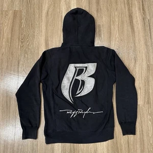 Sudadera con capucha Supreme X Ruff Ryders FW14 negra vintage mediana para hombre - Imagen 1 de 20