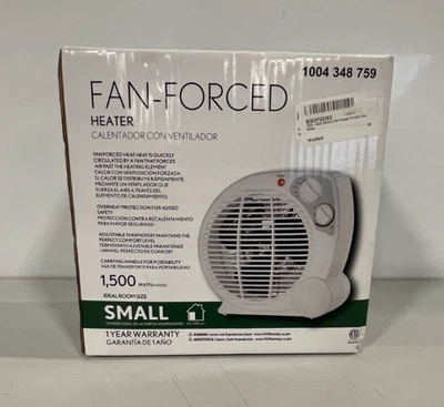 Ventilador eléctrico Pelonis calentador portátil forzado 1500 vatios BONITO Foto 1 de 2