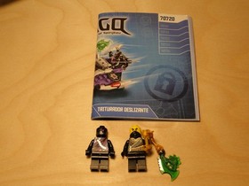 LEGO Ninjago Cole Nindroid Mini Figures & Instructions Only 70720