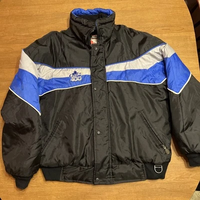 Choko 400 Snowmobile Snow Sports Jacket Men’s X-Large Black Blue And Grey - Image 1 of 4