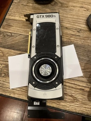 Dell Alienware NVIDIA GeForce GTX 980 Ti 6GB PCIe Graphics Card Part # 0DVY0K - Image 1 of 4