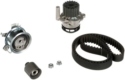 AUDI A3 A4 1.9 & 2.0 TDI GATES TIMING BELT KIT AND WATER PUMP (KP55569XS-4) - Image 1 of 4
