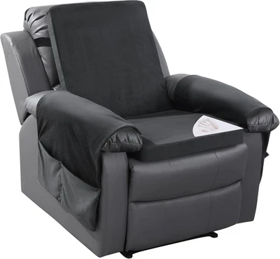 HOMBYS Cojín Silla Reclinable para Ancianos con Soporte Lumbar Almohada y Reclinable  Foto 1 de 4