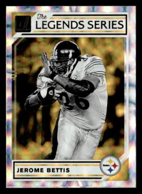 Jerome Bettis 2019 Donruss  Card #LS-17 Pittsburgh Steelers - Image 1 of 2