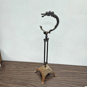 Vintage Old Cigar/cigarette Dragon Ashtray Smoking Stand Ornate Antique Unique - Picture 1 of 10
