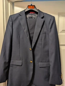 Teen Boys Sports Coat and Pants-Navy Size 16 - Picture 1 of 6